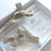 Conjunto de batismo sublime linho personalizável Catia Silva Atelier
