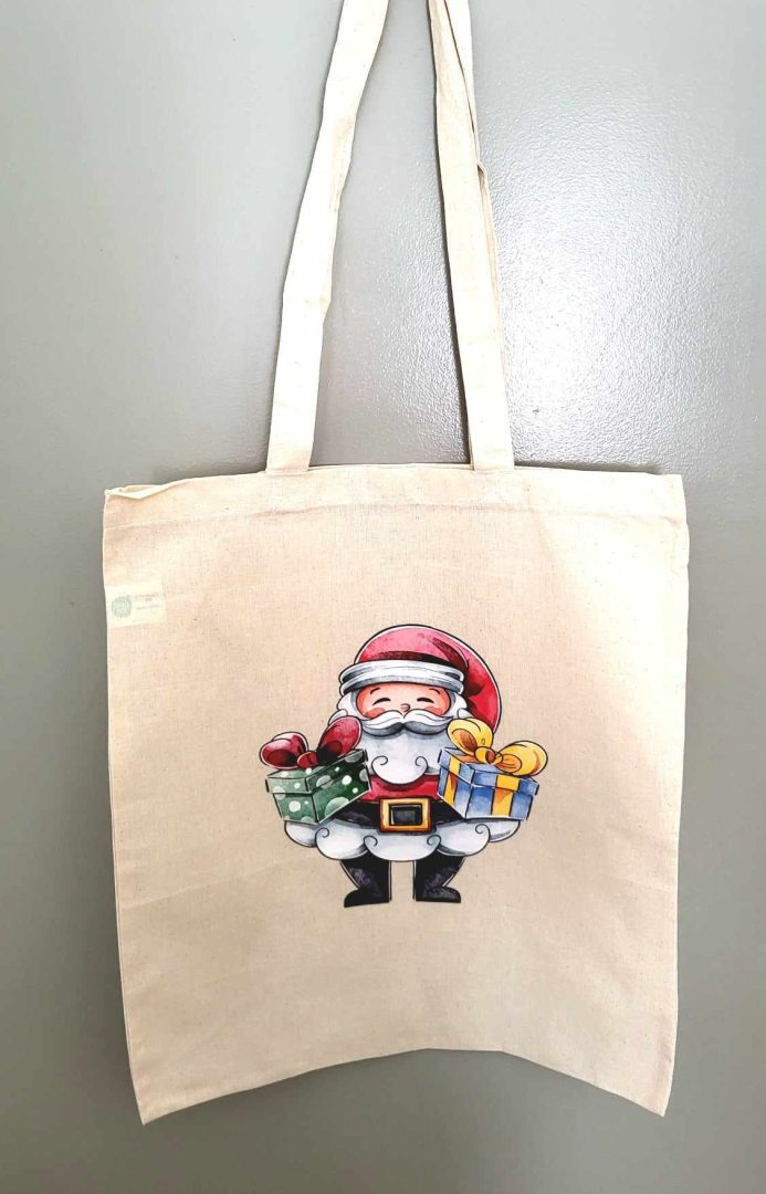 Tote - Bag Personalizado - Pai Natal Generoso Tote - Bag Personalizado - Pai Natal Generoso