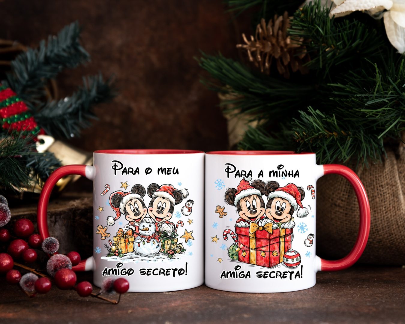 Canecas personalizadas - Amigo(a) secreto