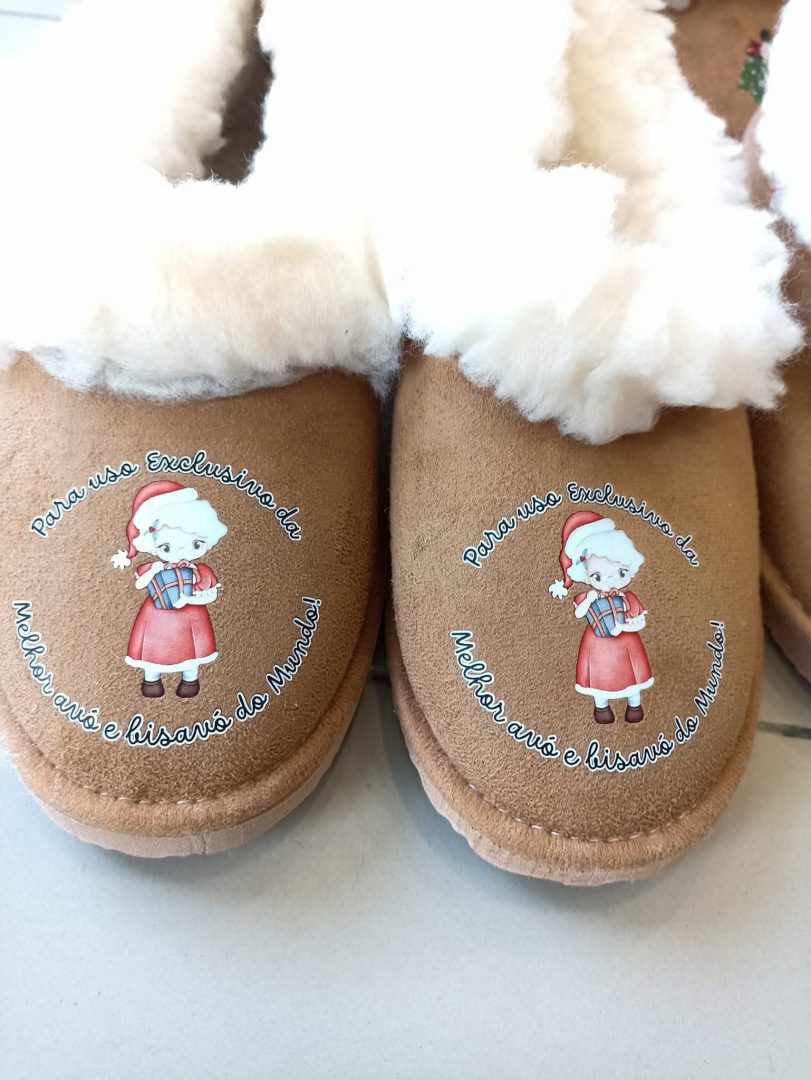 Chinelos/Pantufas Serra da Estrela - Para uso exclusivo...