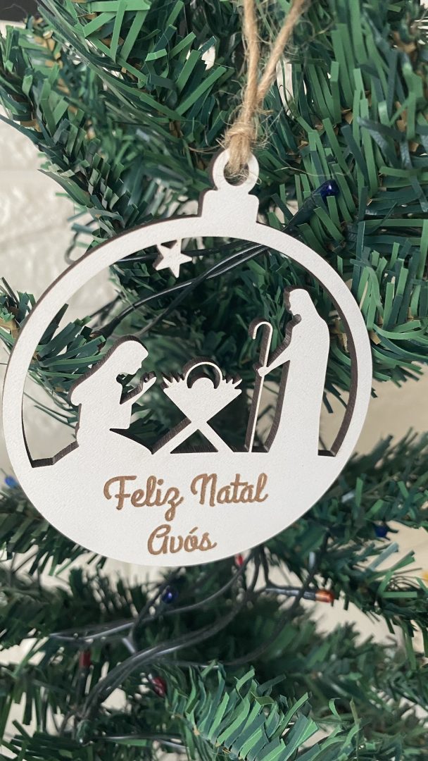 Bola de Natal - Feliz Natal Avós