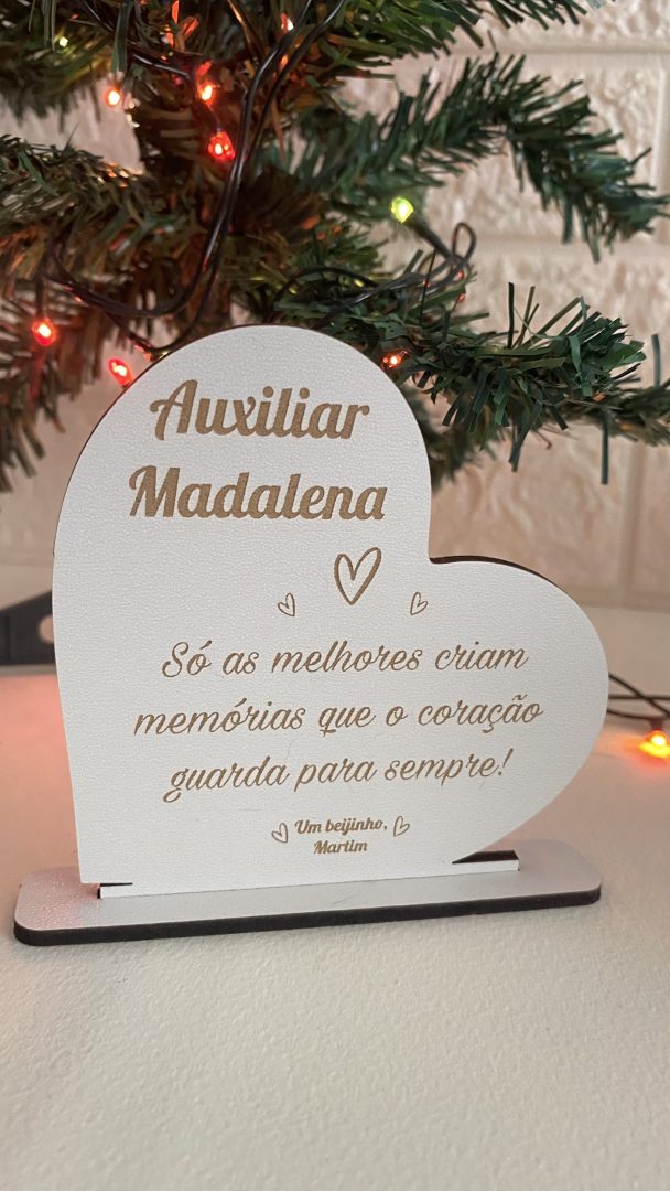 Enfeite de Natal - Auxiliar