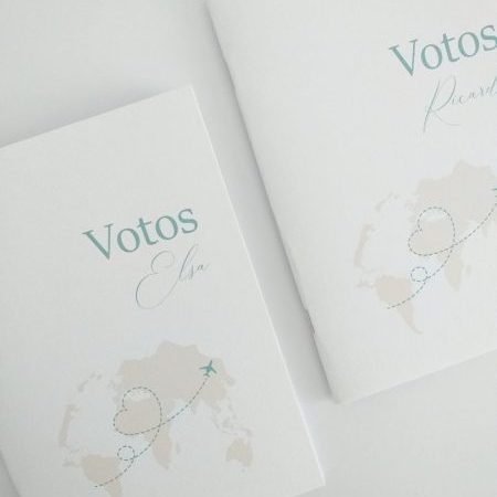 Livro de votos casamento viagem personalizável Catia Silva Atelier