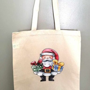 Tote - Bag Personalizado - Pai Natal Generoso