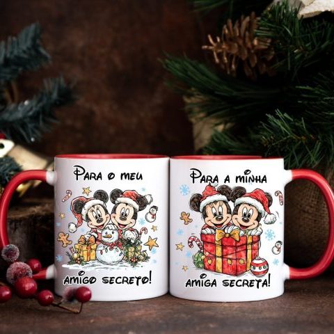 Canecas personalizadas - Amigo(a) secreto