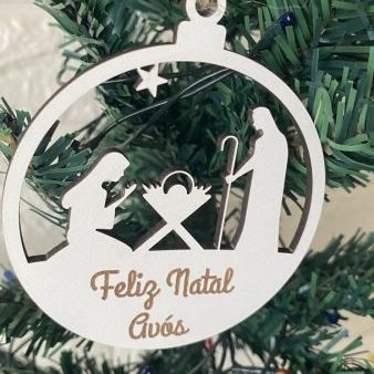 Bola de Natal - Feliz Natal Avós
