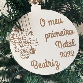 Bolas Natal - 1º Natal