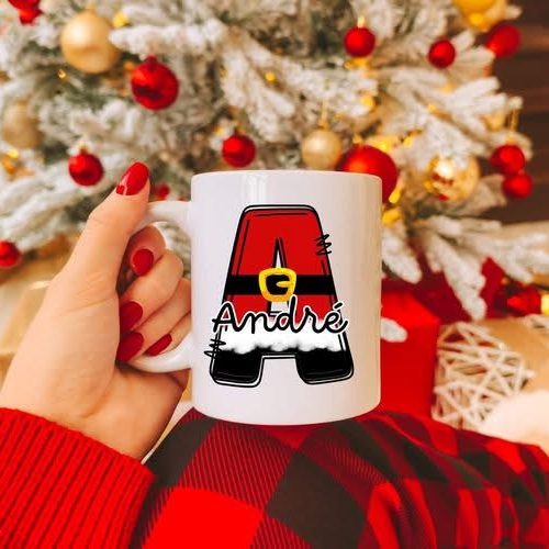 Canecas personalizadas - Nome com letra