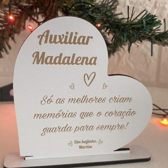 Enfeite de Natal - Auxiliar