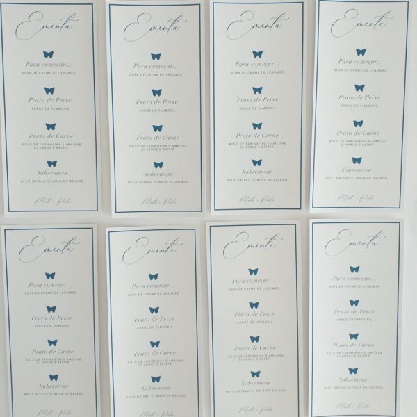 MENU BORBOLETA