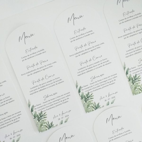 MENU VERDE
